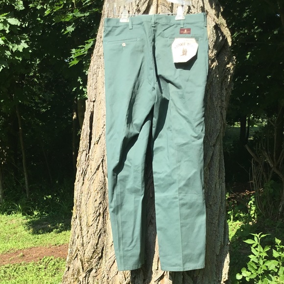E6) Mens brand new green dress pants - Picture 2 of 5